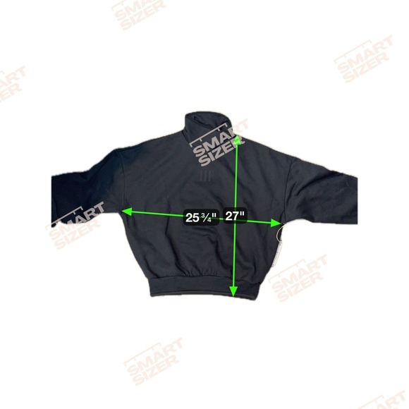 NWT Adidas x Fear of God Athletics Mock Neck Fleece Sweatshirt Size XS Athleisur - Picture 8 of 8